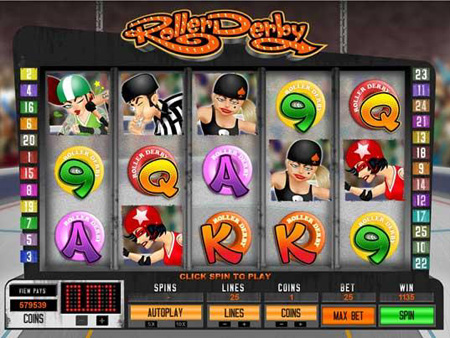 Roller Derby Slot Game