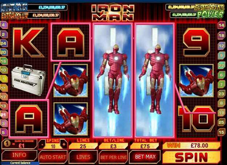 Ironman Slot Game