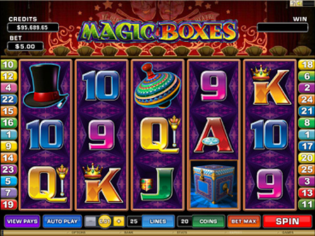 Magic Boxes Slot Game