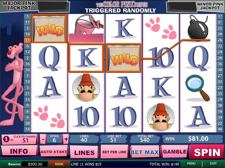 Pink Panther Slot Game