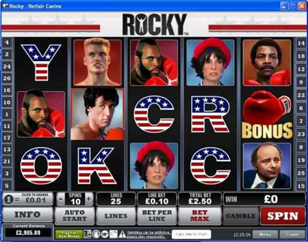 Rocky Slot Game