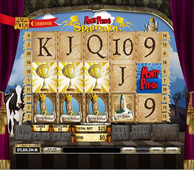 Spamalot Slot Game