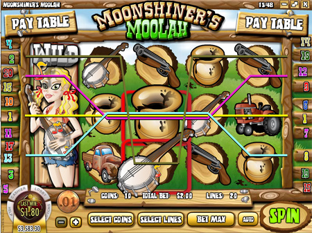 Moonshiners Moolah Slot
