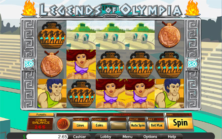Legends Of Olympia Slot Game