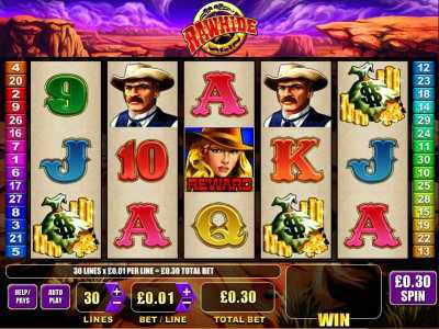 Rawhide Slot Game