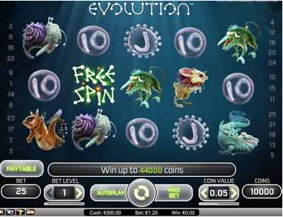 Evolution Slot Game