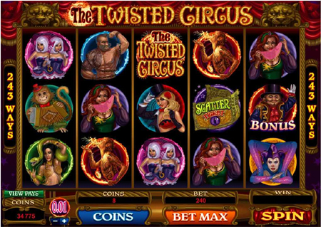 The Twisted Circus Slot Game