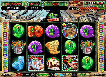 The Elf Wars Slot Game