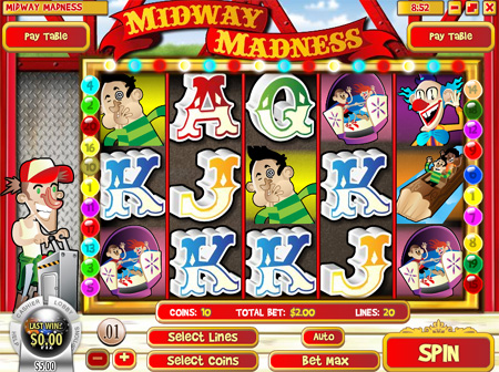 Midway Madness Slot Game