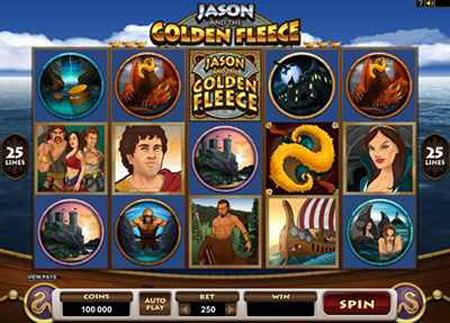 Jason And The Golden Fleece Slot Game