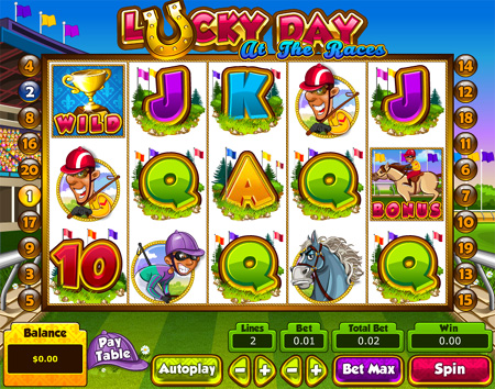 Lucky Day At the Races Slot Game