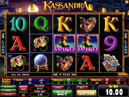 Kassandra slot game