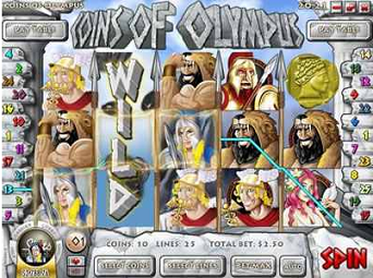 Coins of Olympus slot game