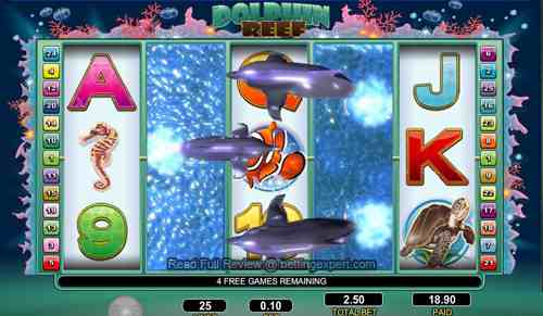 Dolphin Reef slot game