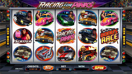 Racing for Pinks slot game