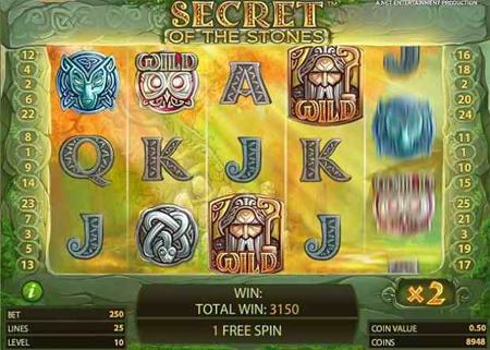 Secret of the Stones slot game