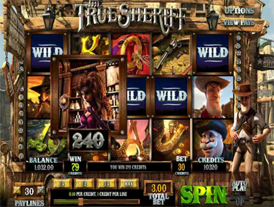 True Sheriff slot game