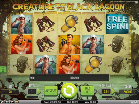 Creature From The Black Lagoon slot game