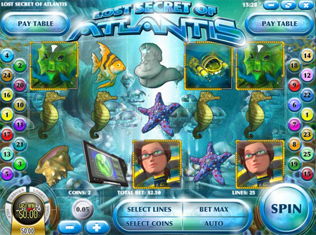 Lost Secret Of Atlantis slot