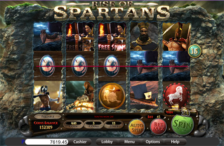 Rise Of Spartans Slot Machine