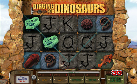 Diggin For Dinosaurs slot