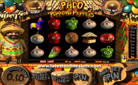 Paco & the Popping Peppers slot