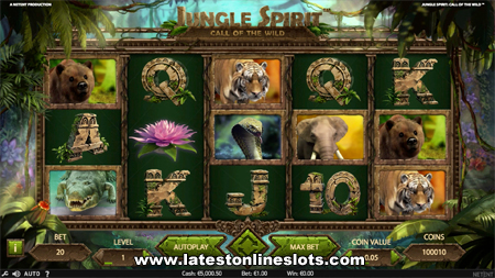 Jungle Spirit - Call of the Wild slot