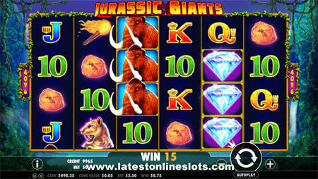 Jurassic Giants slot