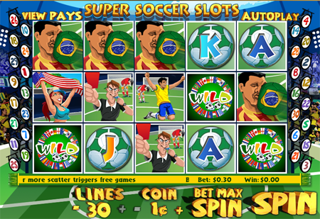 Soccer-themed slot